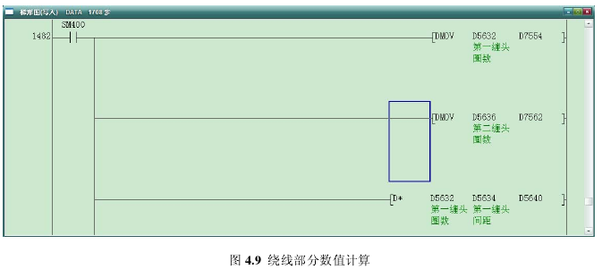 数值计算部分的 PLC 程序实现